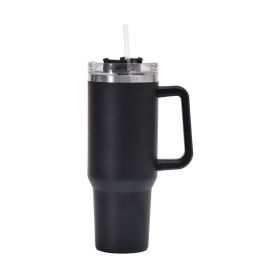 304 Stainless Steel Vacuum Cup Second Generation 40oz Cup (Option: Generation â…  Black-40oz)